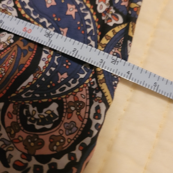 J Crew Liberty Art Eastern Voyage Paisley Top - Picture 6 of 9